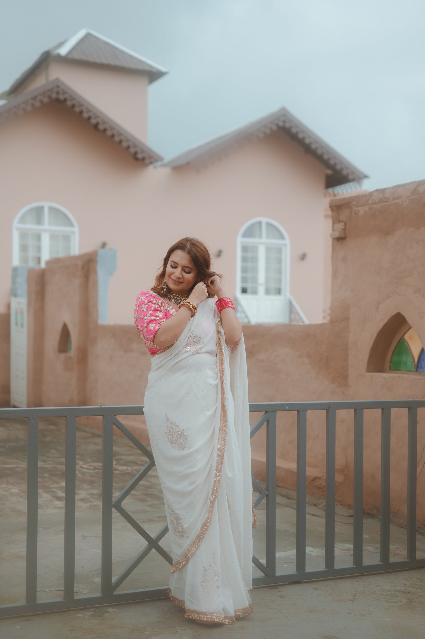 Kanak Boota Saree