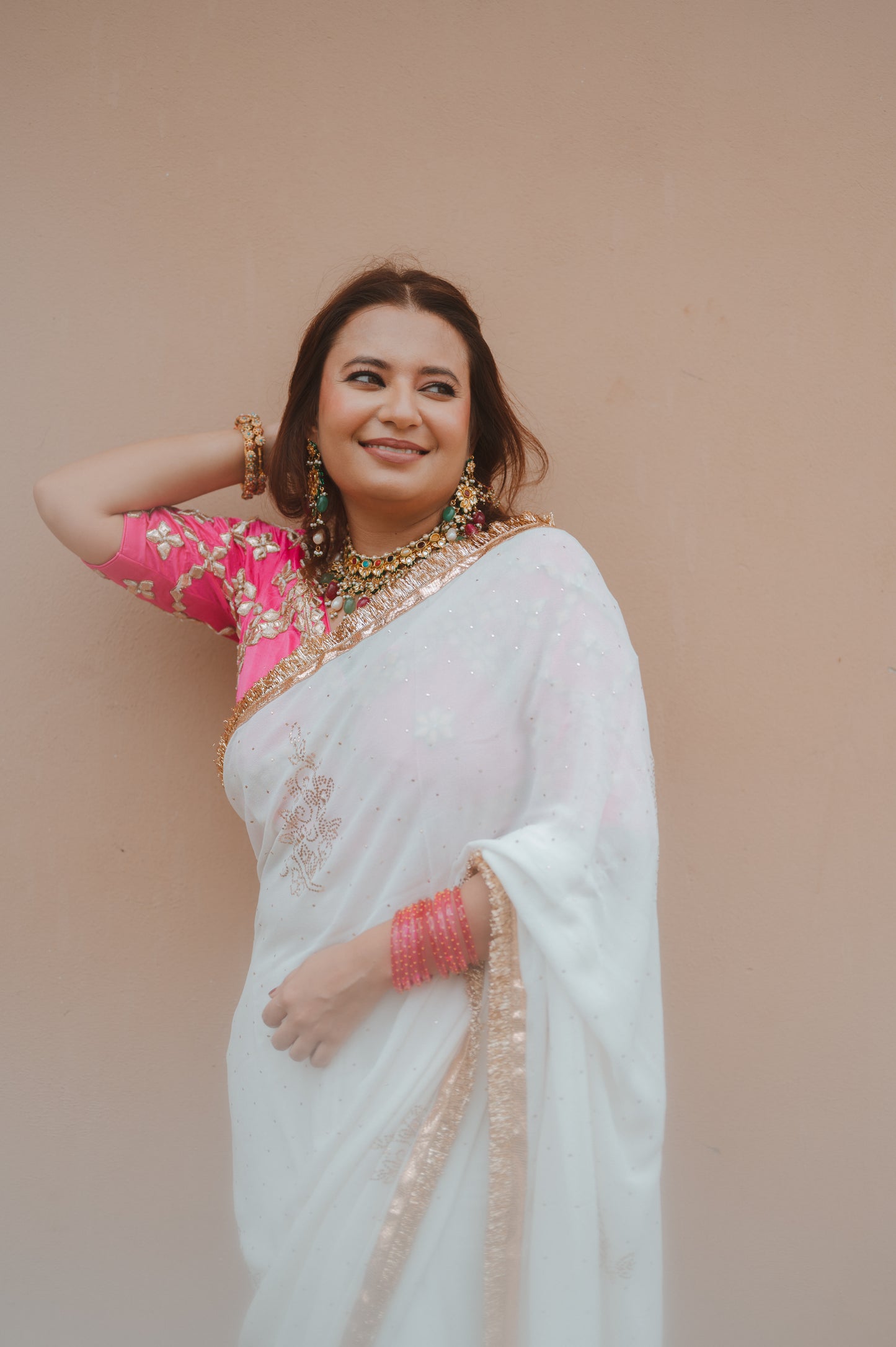 Kanak Boota Saree