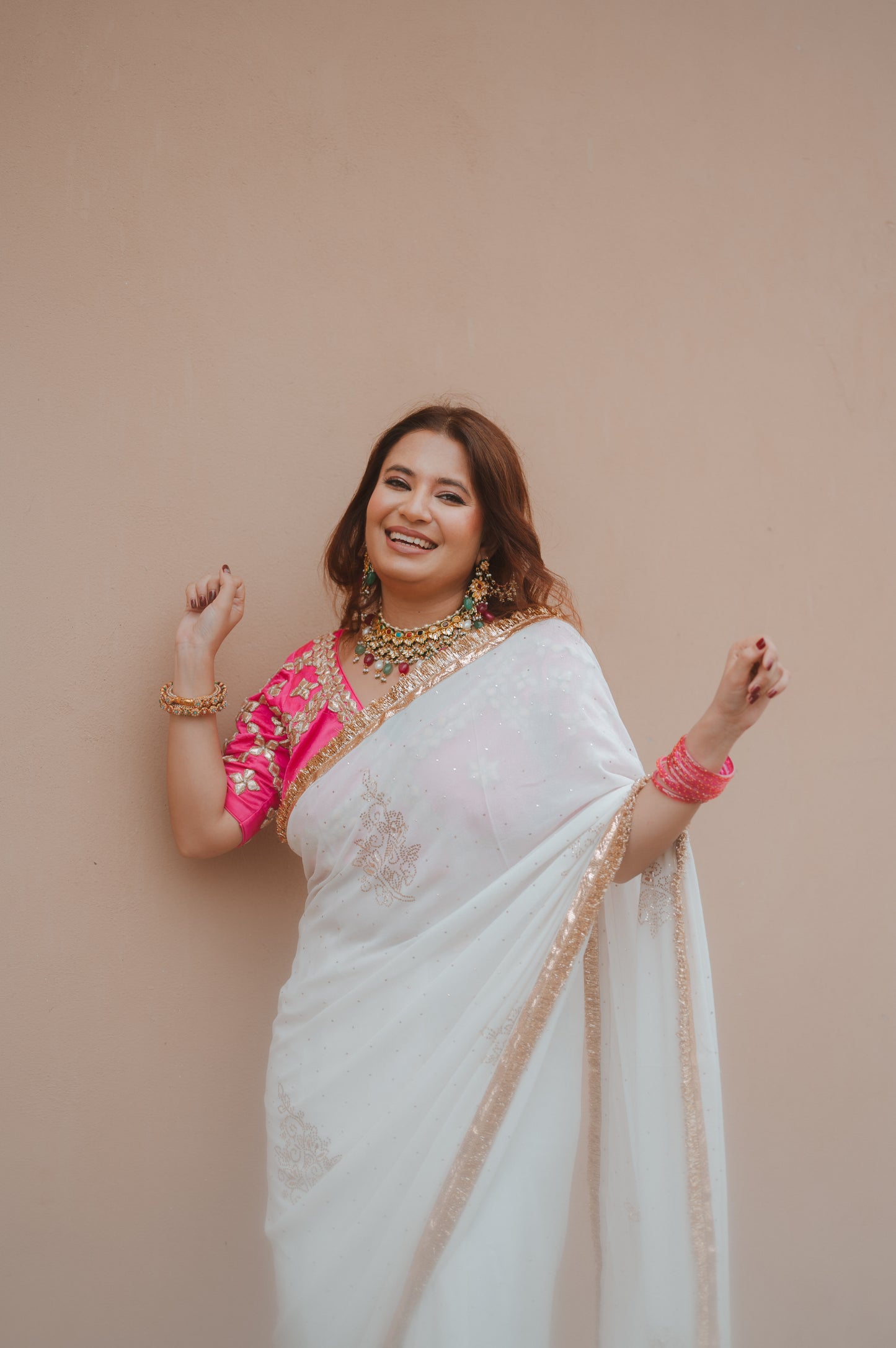Kanak Boota Saree