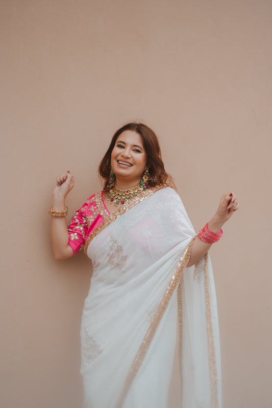 Kanak Boota Saree