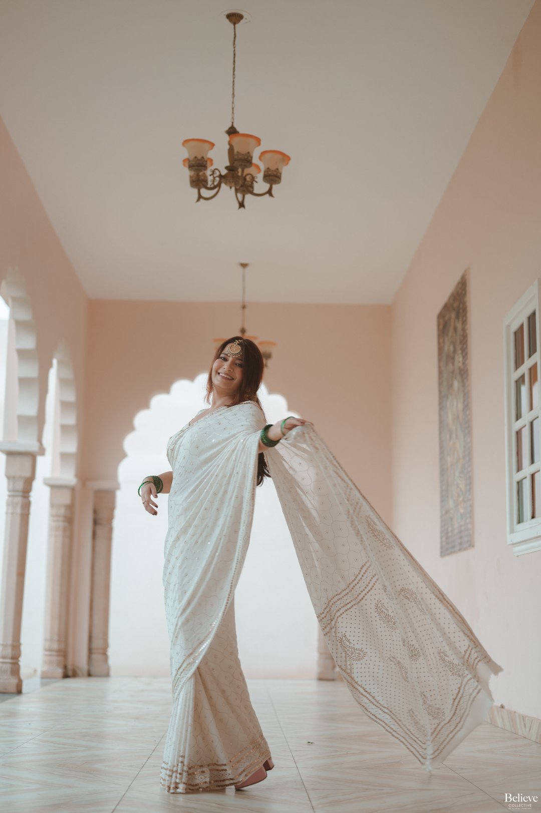 Sunehri Jaal Saree