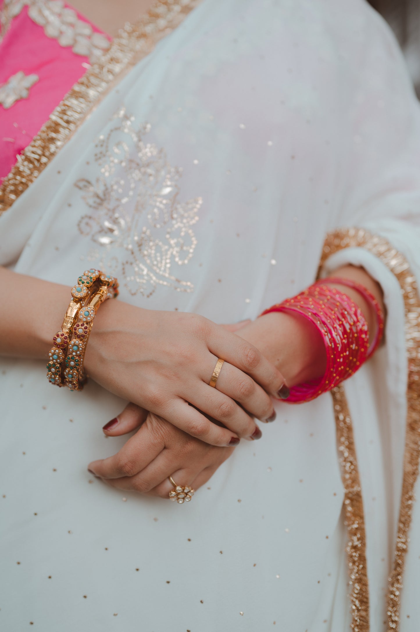 Kanak Boota Saree