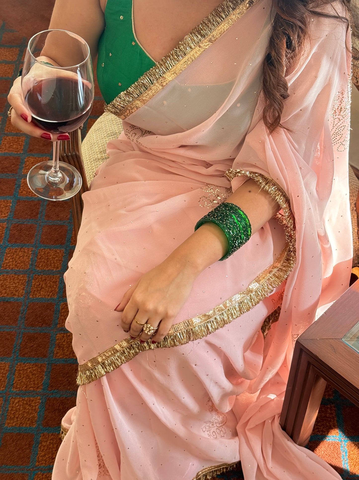 Kanak Boota Saree