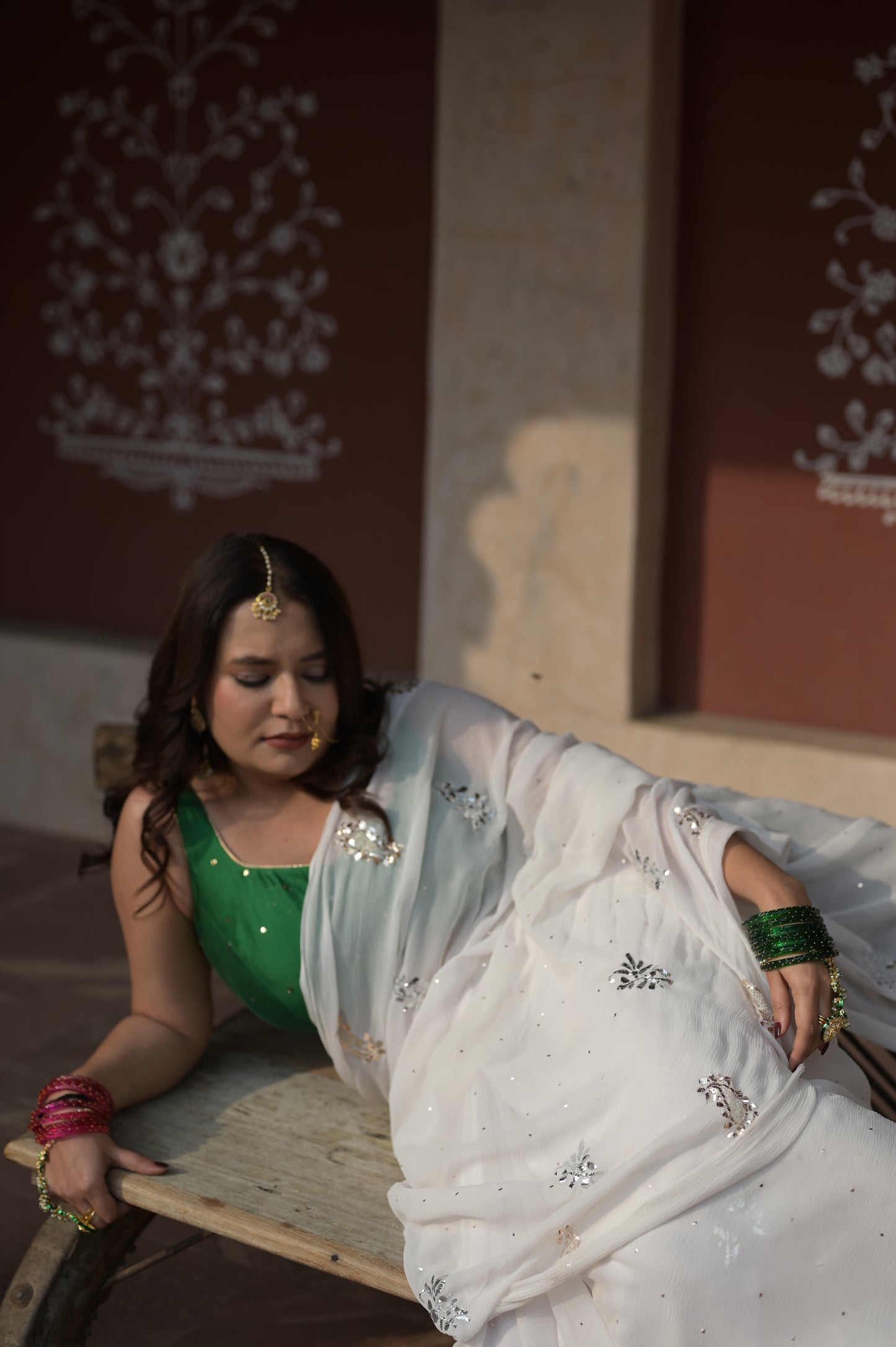 Ganga Jamuni Saree