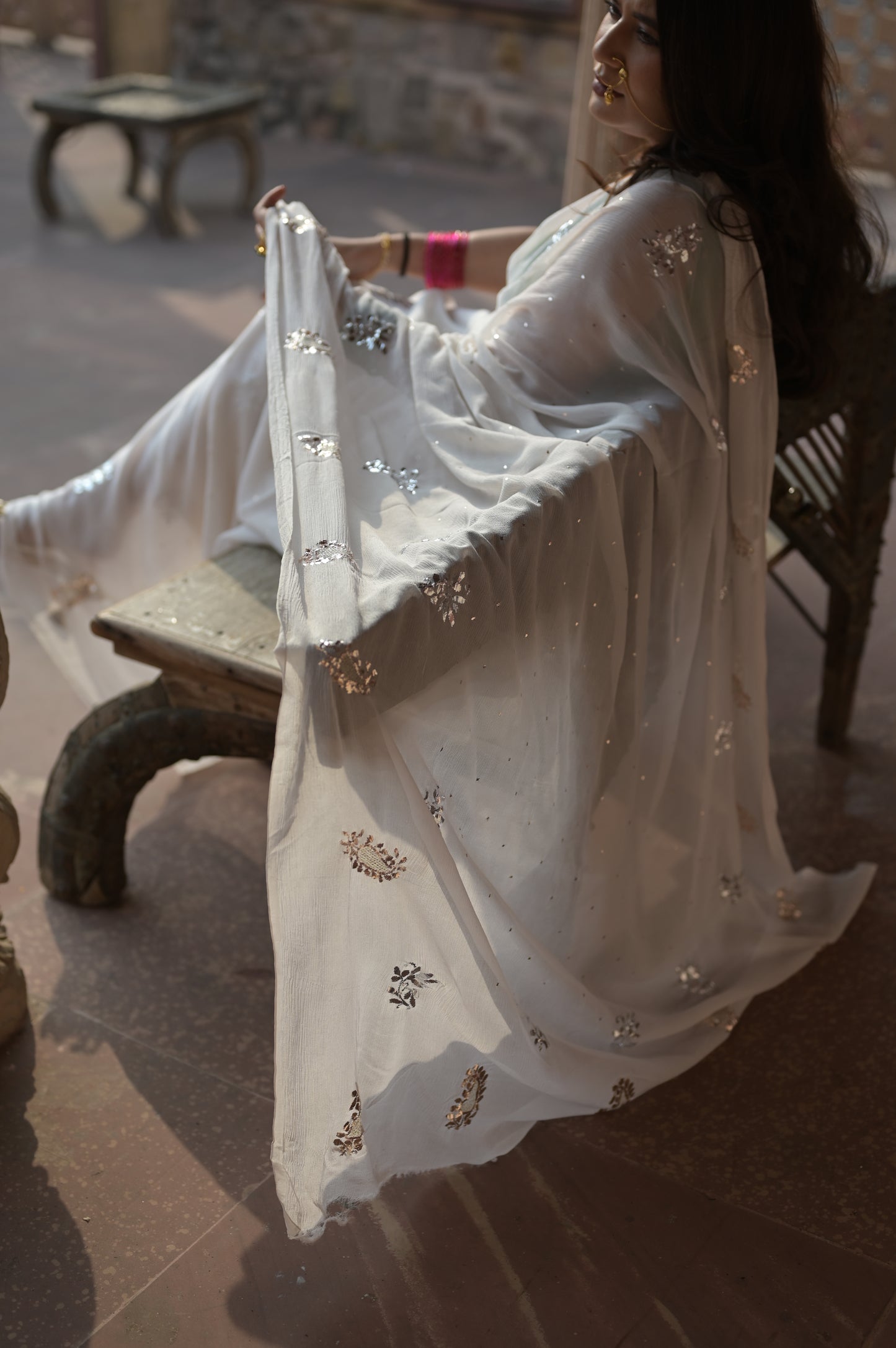 Ganga Jamuni Saree