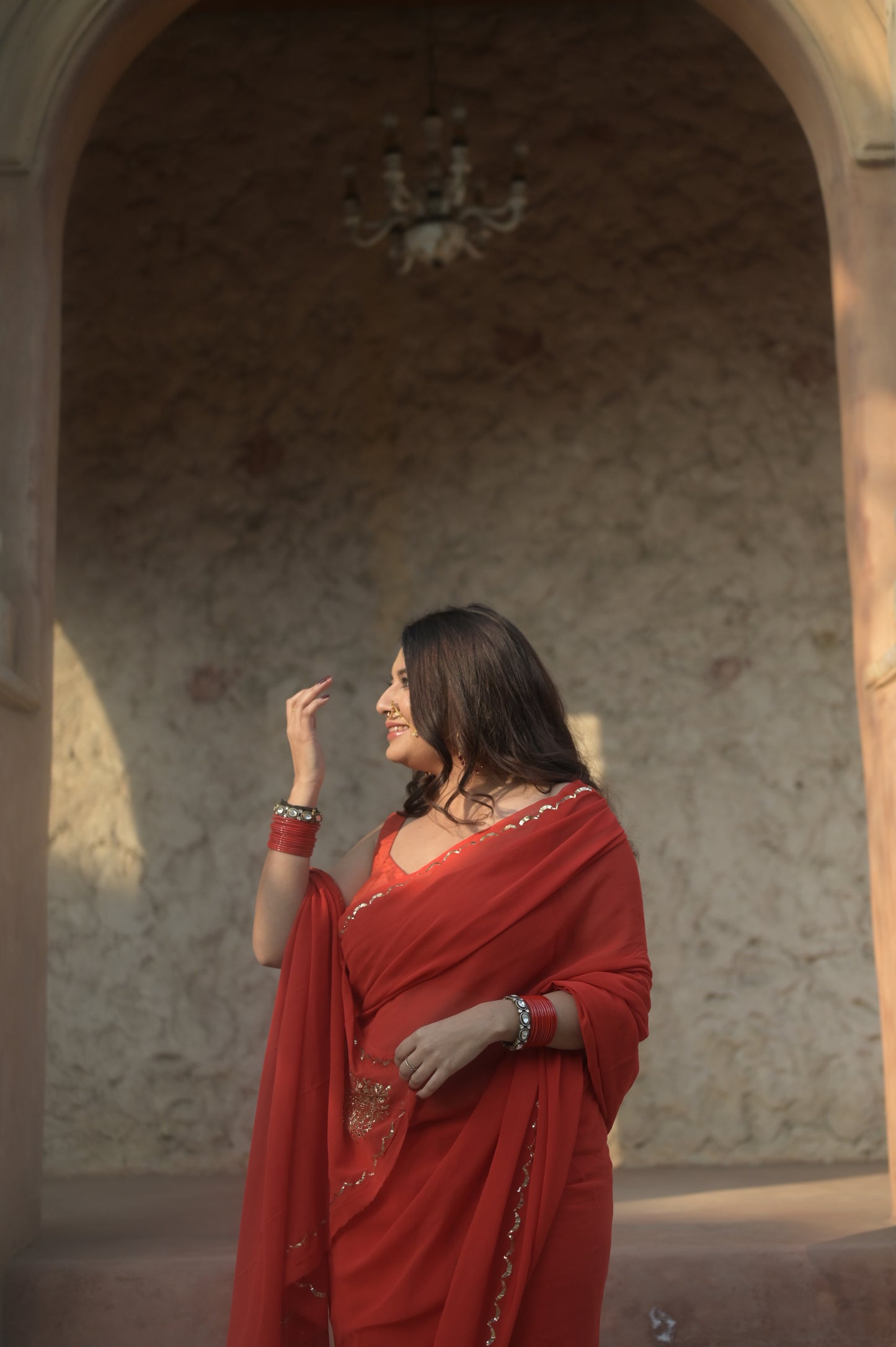 Guldasta Boota Saree