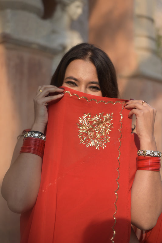 Guldasta Boota Saree